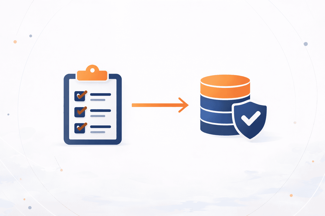 Data process with secure confirmation