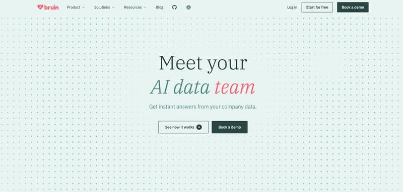 Bruin AI responding to a player data question inside a Slack channel
