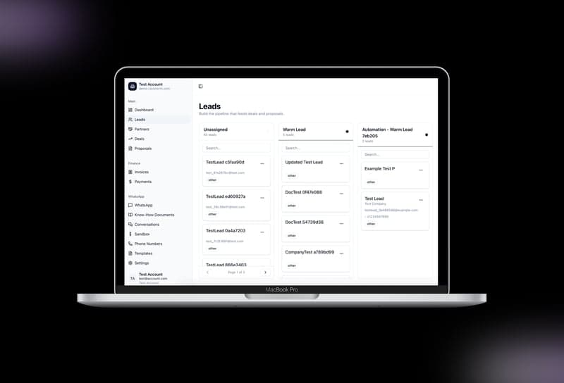Internal Tooling & Systems